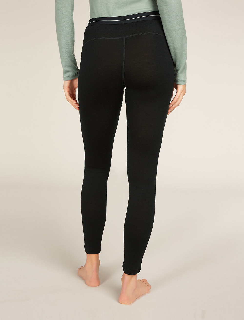 Icebreaker Womens 260 Tech Leggings BLACK