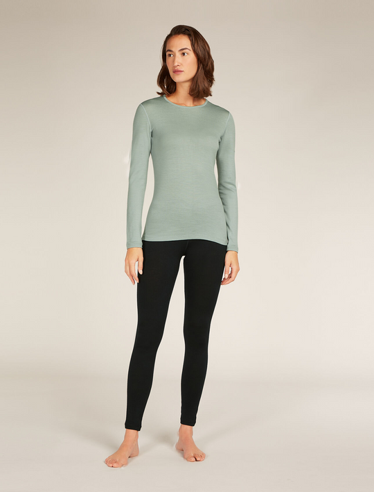 Icebreaker Womens 260 Tech Leggings BLACK