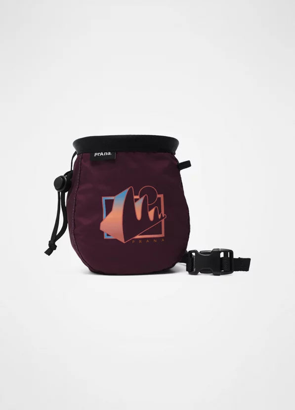 Prana Chalk Bag Fig Signals