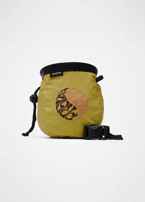 Prana Chalk Bag Golden Leaf Symbol