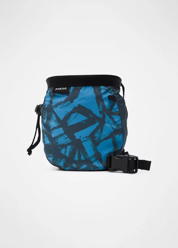 Prana Chalk Bag With Belt Stormy Night Cracked Earth