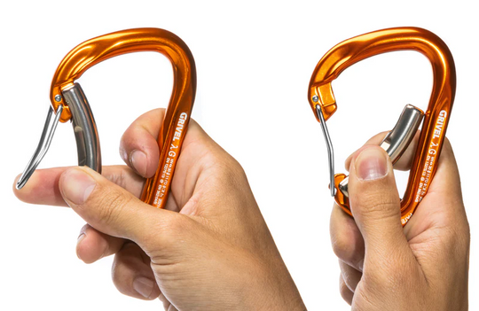 Grivel carabiner K7G LAMBDA TWIN GATE