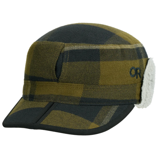 Outdoor Research Yukon Cap Dark Olive Plaid