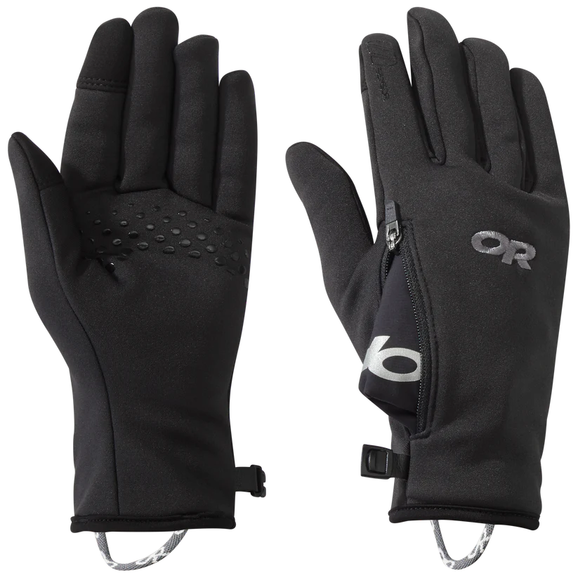 Outdoor Research Womens Versaliner Sensor Gloves Black