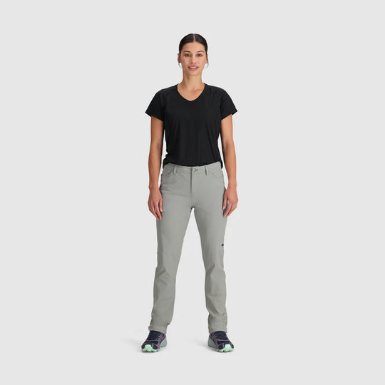 Outdoor Research Womens Ferrosi Pants - Regular Light Pewter