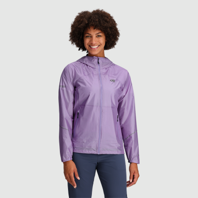 OUTDOOR RESEARCH WOMEN Helium Rain Jacket Lavender Summit Gear