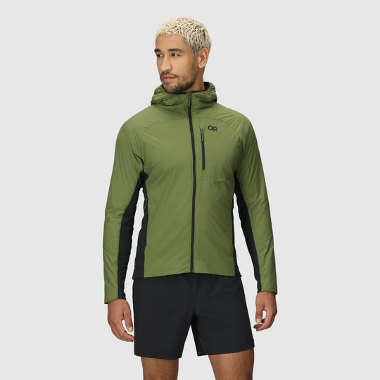 Outdoor Research Mens Deviator Hoodie Willow/Black