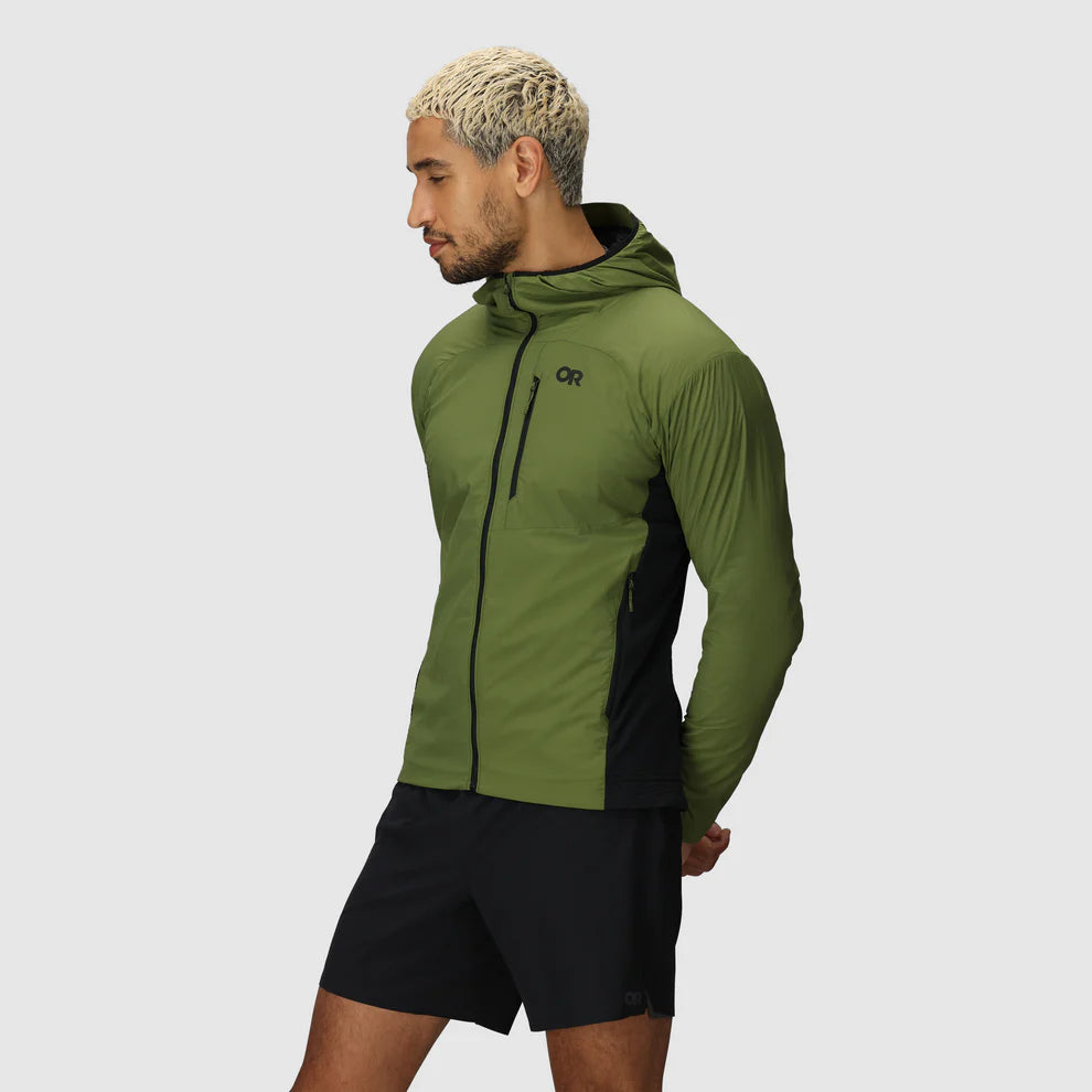 Outdoor Research Mens Deviator Hoodie Willow/Black