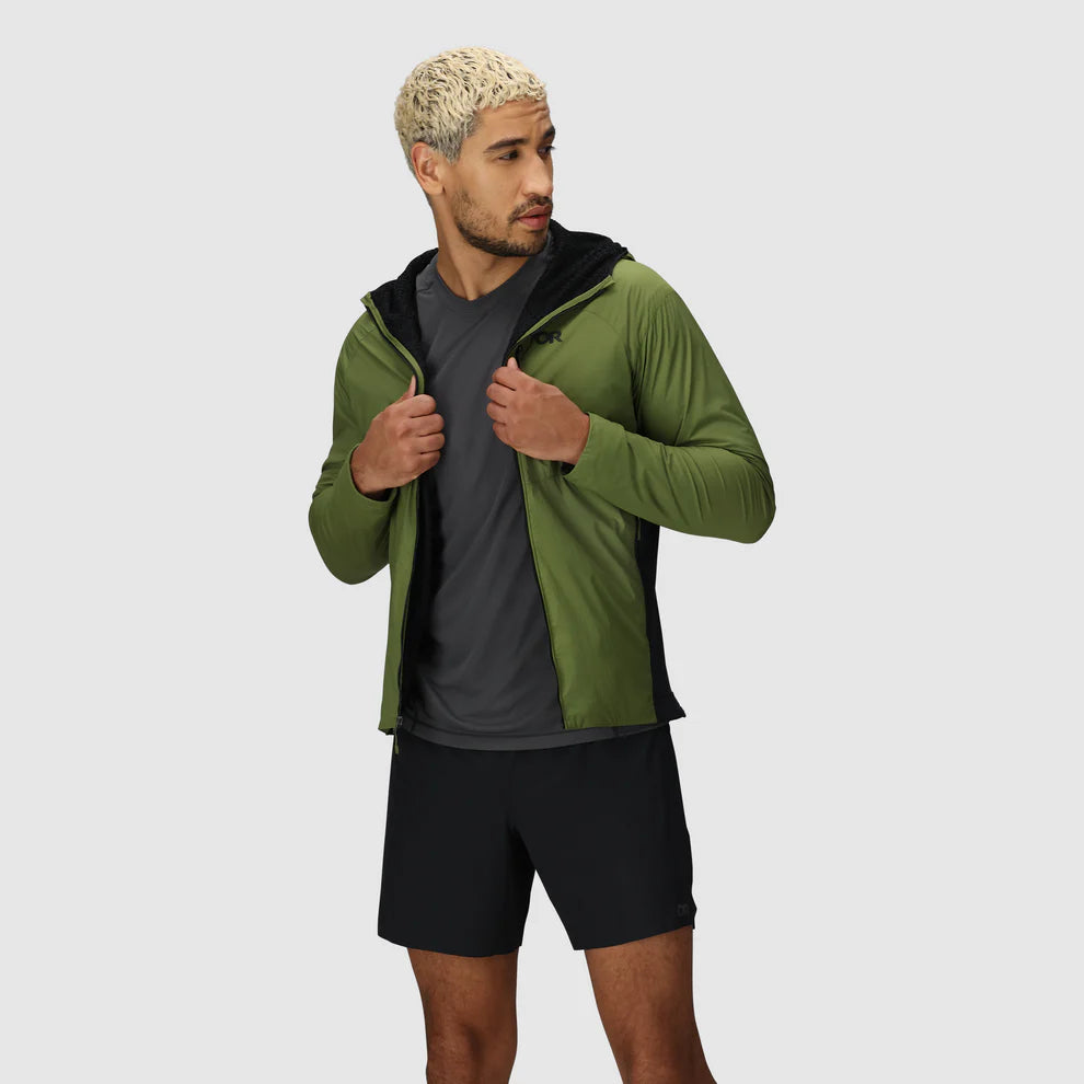 Outdoor Research Mens Deviator Hoodie Willow/Black