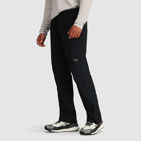 Outdoor Research Mens Stratoburst Stretch Rain Pants Black