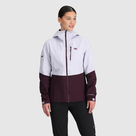 Outdoor Research Wmns Aspire 3L Jacket Stardust/Amethyst