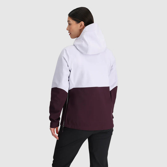 Outdoor Research Wmns Aspire 3L Jacket Stardust/Amethyst