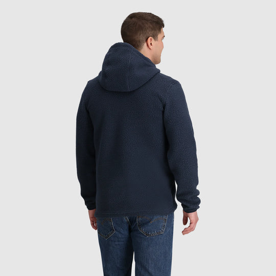 Outdoor Research Mens Grayland Fleece Pullover Hoodie Dark Navy