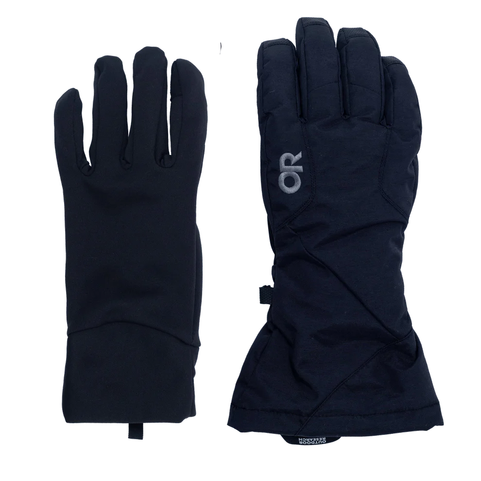 Outdoor Research Mens Adrenaline 3-in-1 Gloves Black
