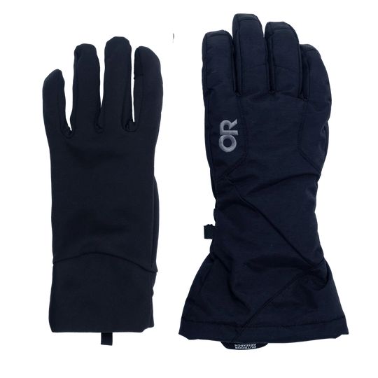 Outdoor Research Mens Adrenaline 3-in-1 Gloves Black