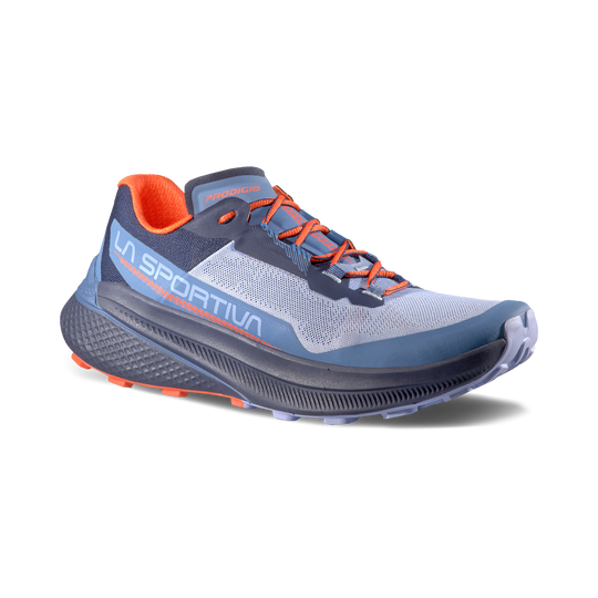 La Sportiva Prodigio Womens Trail Running Shoe Stone Blue/Moonlight