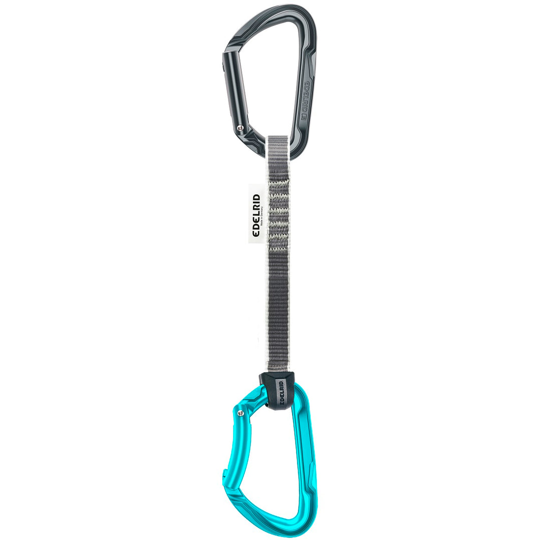 Edelrid Pure Set II Quickdraw Slate-Icemint18cm