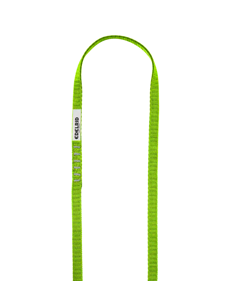Edelrid Tech Web Sling 12mm II neon green 180cm