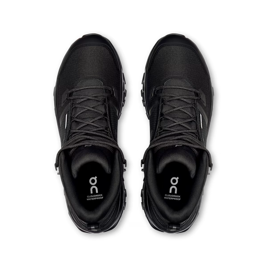 On Cloudrock Mid WP M Black