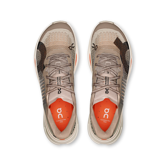 On Cloudultra Pro Mens Trail Running Shoe Cinder Pearl