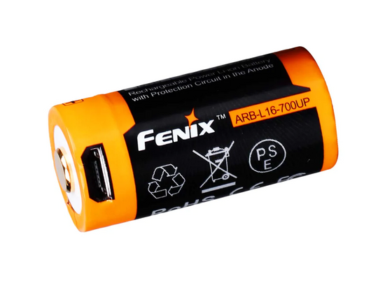 FENIX ARB-L16-700UP USB Rechargeable Li-ion Power Battery (700mAh)