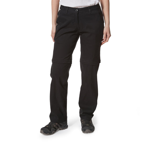 Craghoppers Kiwi Pro II Convertible Trouser Long Black
