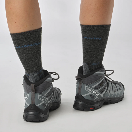 Salomon X ULTRA PIONEER MID GTX W Ebony/Stormy Weather/Wine Tasting