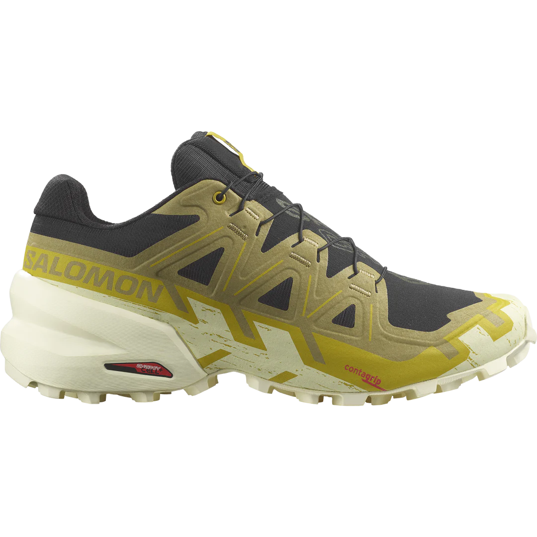 salomon speedcross 6 black dress green transparent yellow