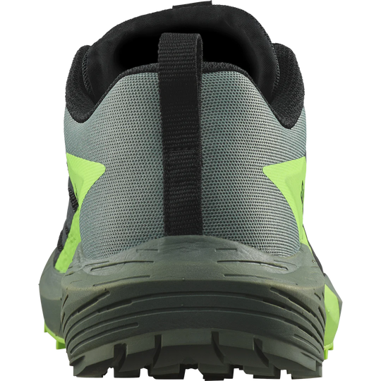 SALOMON SENSE RIDE 5 Black/Laurel Wreath/Green Gecko