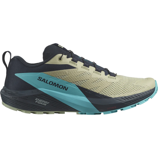 Salomon SENSE RIDE 5 Alfalfa/Carbon/Peablu