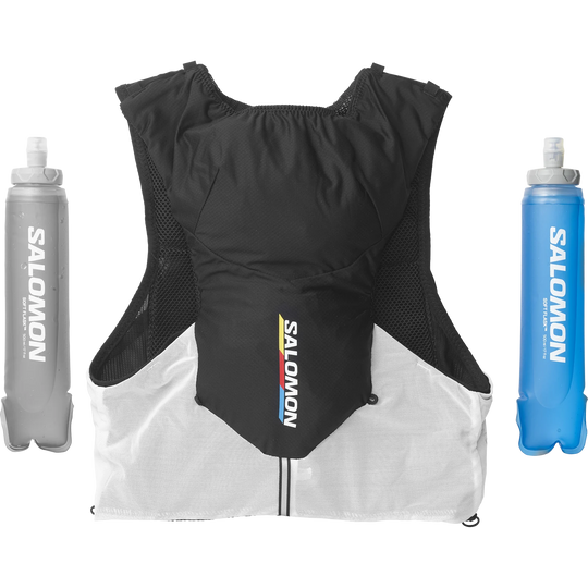 SALOMON ADV SKIN 5 SET RACE FLAG Black/White