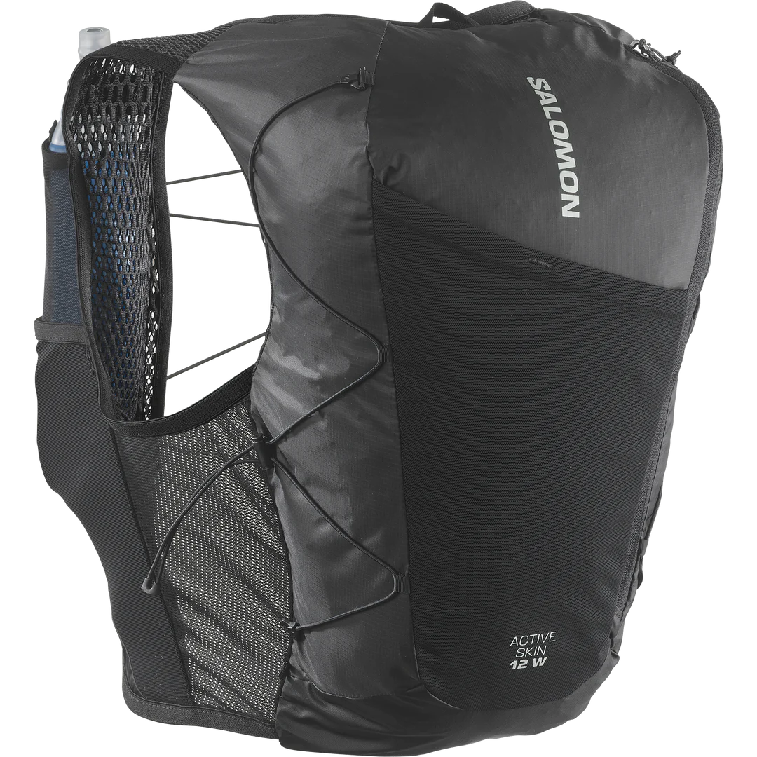 Salomon Active Skin 8 Set Black/Metal Run Vest
