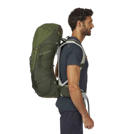 Lowe Alpine AirZone Trail Camino 37:42 Black/Anthracite Hiking Overnight Pack