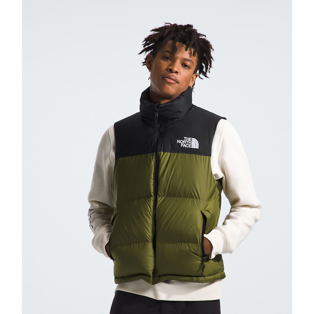 The North Face M 96 Retro Nuptse Vest Forest Olive Summit Gear