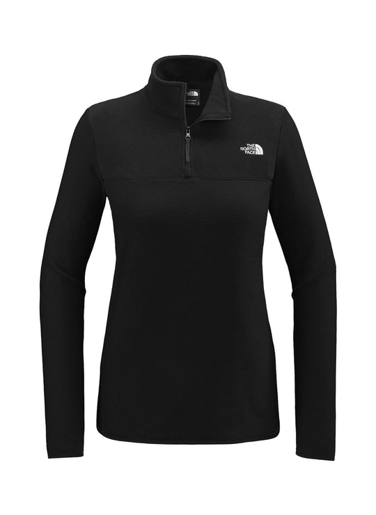 The North Face Womens Glacier Fleece 1/4 Zip Jacket TNF Black