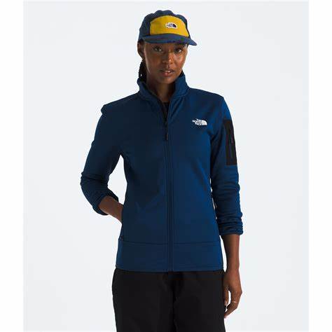 The North Face Womens Mistyescape Fleece Blue Eclipse-TNF Black