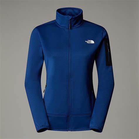 The North Face Womens Mistyescape Fleece Blue Eclipse-TNF Black