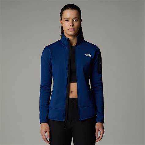 The North Face Womens Mistyescape Fleece Blue Eclipse-TNF Black