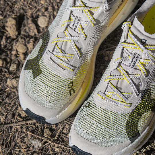 On Cloudultra Pro Womens Trail Running Shoe Pearl Lychee
