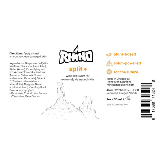 Rhino Skin Split+ Salve