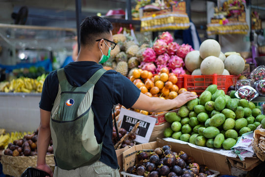 Ticket To The Moon Mini Backpack Army Green / Khaki (15L)