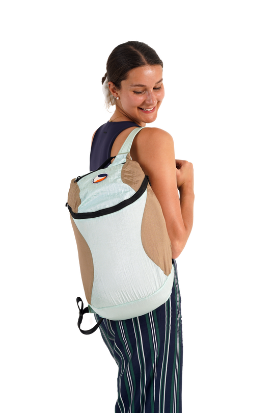 Ticket To The Moon Mini Backpack Mint / Ice Brown (15L)