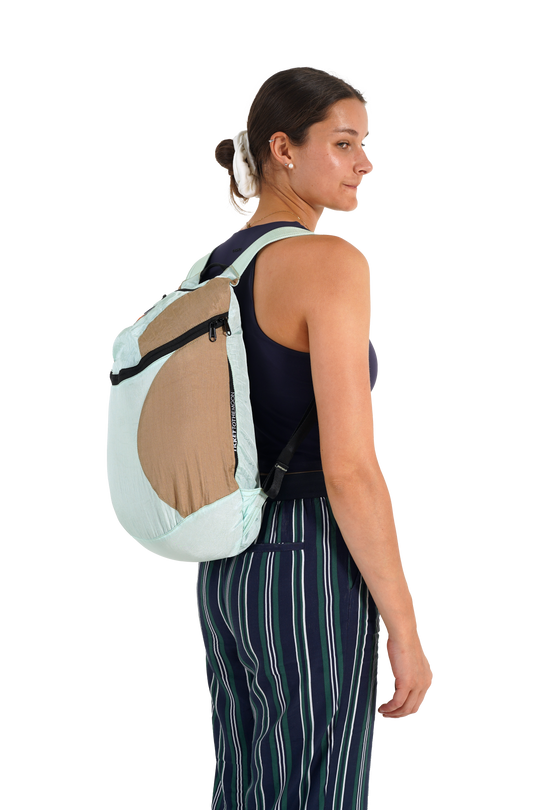 Ticket To The Moon Mini Backpack Mint / Ice Brown (15L)