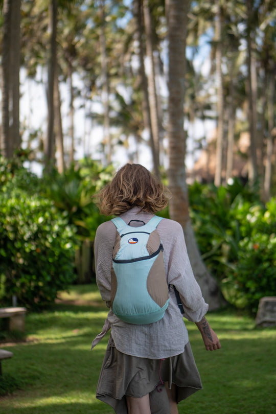 Ticket To The Moon Mini Backpack Mint / Ice Brown (15L)