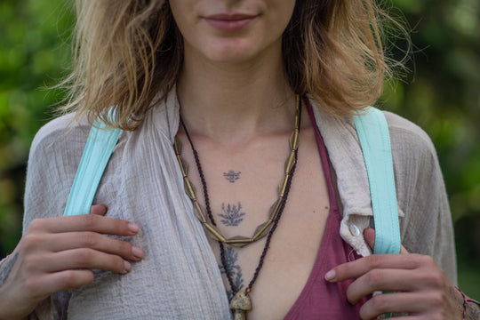 Ticket To The Moon Mini Backpack Mint / Ice Brown (15L)