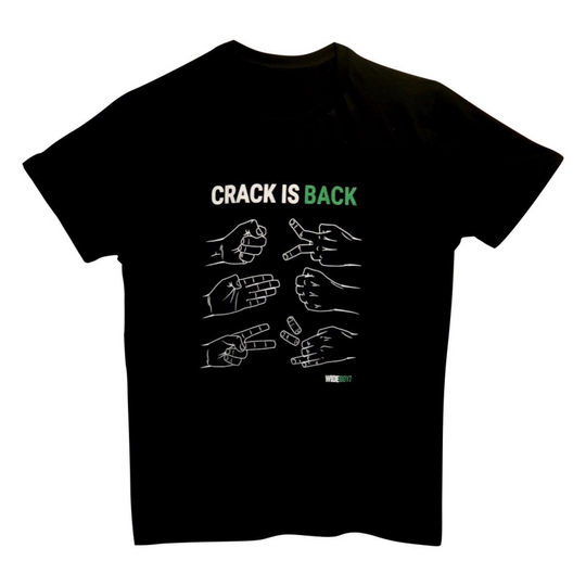 Wide Boyz Crack is Back T-Shirt Black