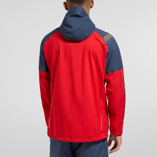 La Sportiva Pocketshell Jacket Mens Mountain Red/Night Sky