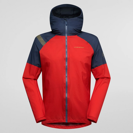 La Sportiva Pocketshell Jacket Mens Mountain Red/Night Sky