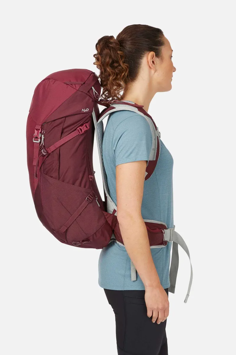 Lowe Alpine AirZone Trail ND28 Deep Heather/Raspberry Day Pack