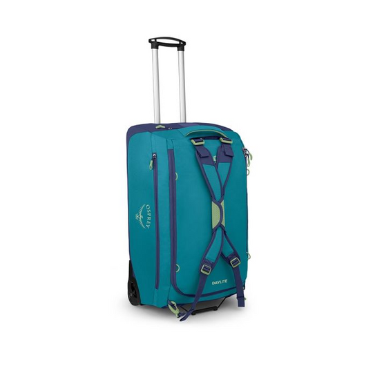 Osprey Daylite Wheeled Duffel 85 BLUE SPIKEMOSS/ALKALINE Hiking Day Pack